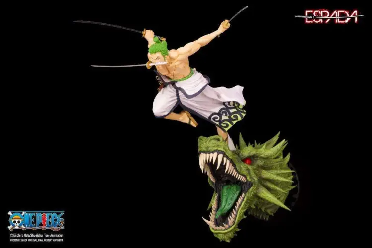 ONE PIECE - Roronoa Zoro - Statua ścienna PVC 1/8 32cm