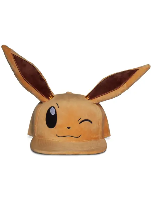 POKEMON - Eevee Winking - Pluszowa czapka nowości