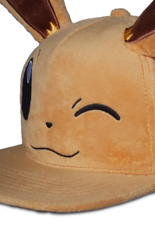 POKEMON - Eevee Winking - Pluszowa czapka nowości