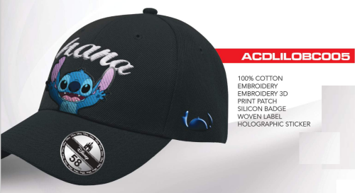 DISNEY - Stitch Ohana - Czapka z daszkiem