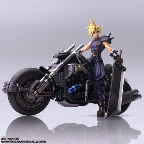 FINAL FANTASY VII - Cloud & Hardy-Daytona - Figurka Bring Arts 15 cm