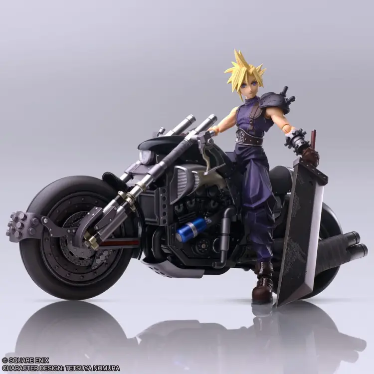 FINAL FANTASY VII - Cloud & Hardy-Daytona - Figurka Bring Arts 15 cm