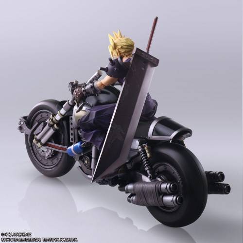 FINAL FANTASY VII - Cloud & Hardy-Daytona - Figurka Bring Arts 15 cm