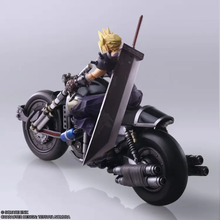 FINAL FANTASY VII - Cloud & Hardy-Daytona - Figurka Bring Arts 15 cm
