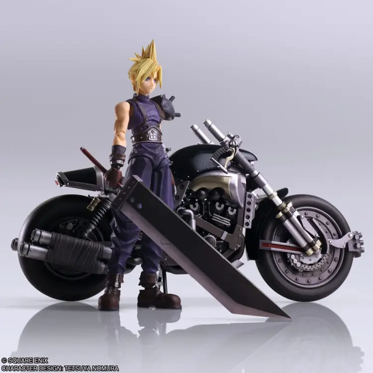 FINAL FANTASY VII - Cloud & Hardy-Daytona - Figurka Bring Arts 15 cm