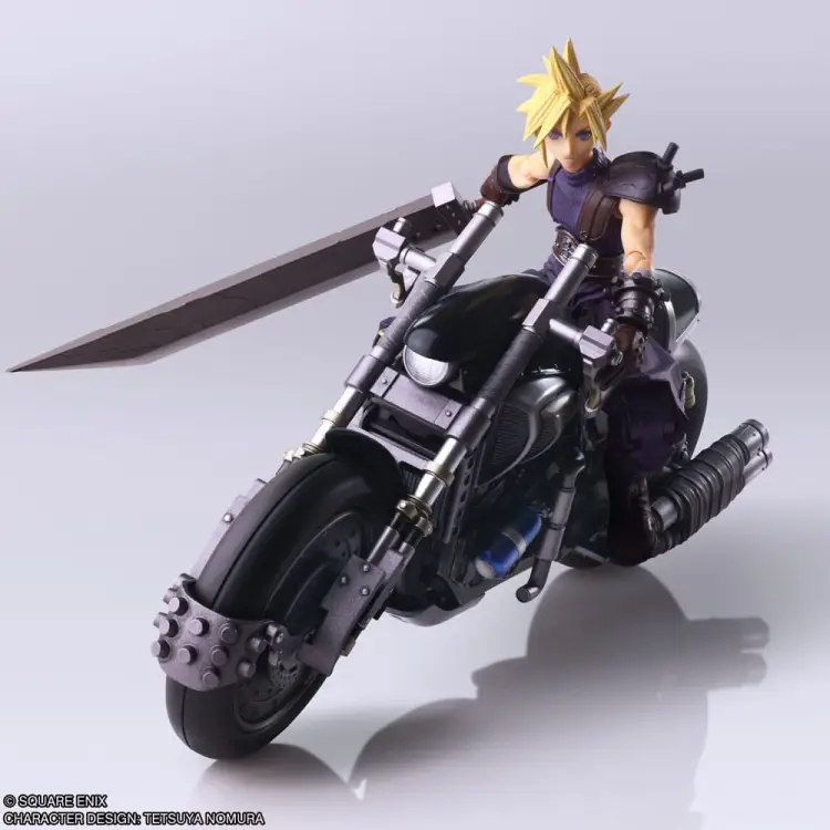 FINAL FANTASY VII - Cloud & Hardy-Daytona - Figurka Bring Arts 15 cm