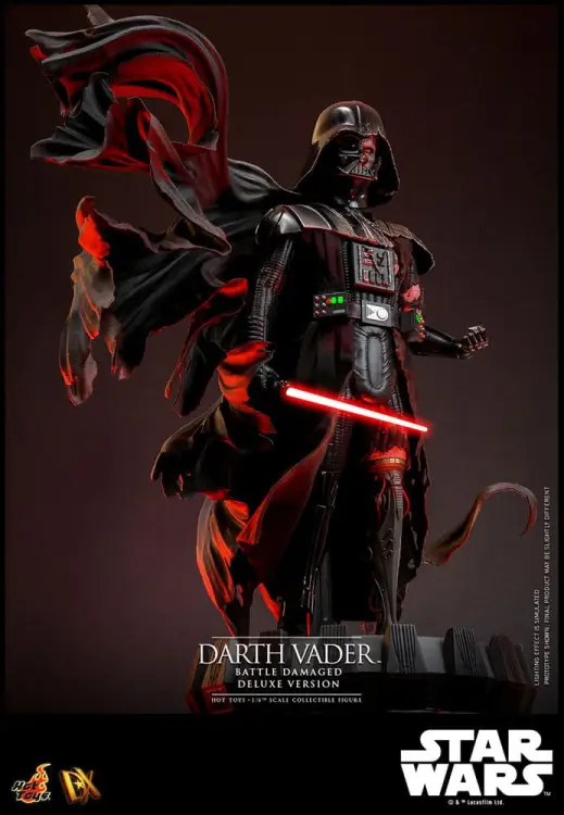 STAR WARS - Dark Vader (Battle Damaged) - Figurka Deluxe 1/6 35cm
