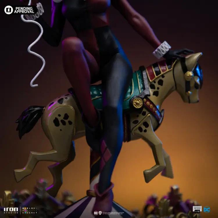 DC - Harley Quinn "Unleashed" - Statua artystyczna w skali 1/10 30 cm