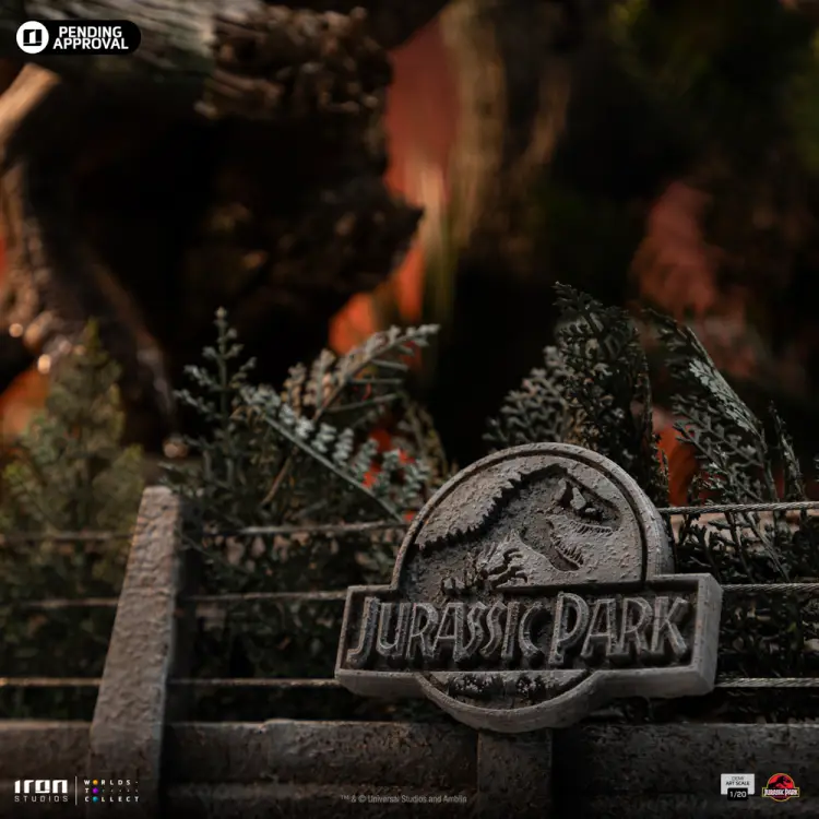 JURASSIC PARK - T-Rex Chase - Statua Demi Art Skala 1/20 60 cm