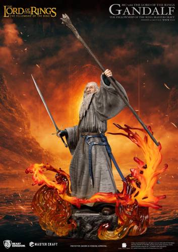 WŁADCA PIERŚCIENI - Gandalf - Statuetka Master Craft 58cm