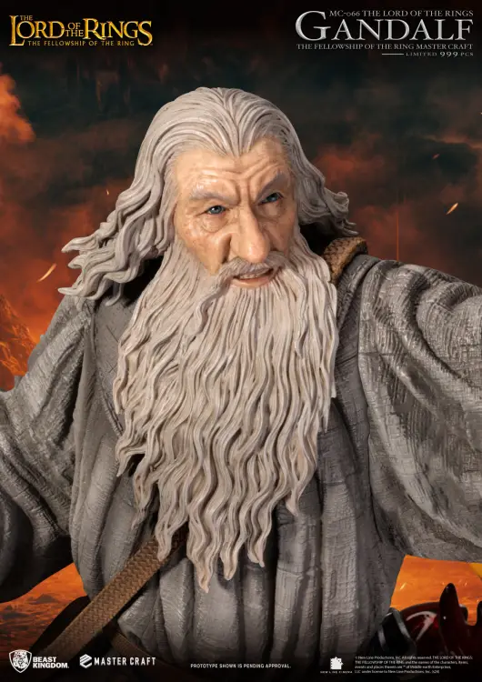 WŁADCA PIERŚCIENI - Gandalf - Statuetka Master Craft 58cm