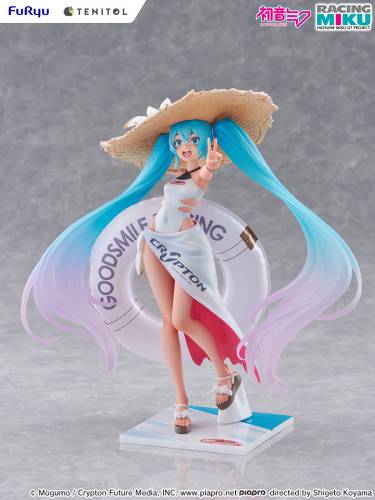 HATSUNE MIKU GT PROJECT - Racing Miku 2024 "Tropical" - statuetka 21 cm