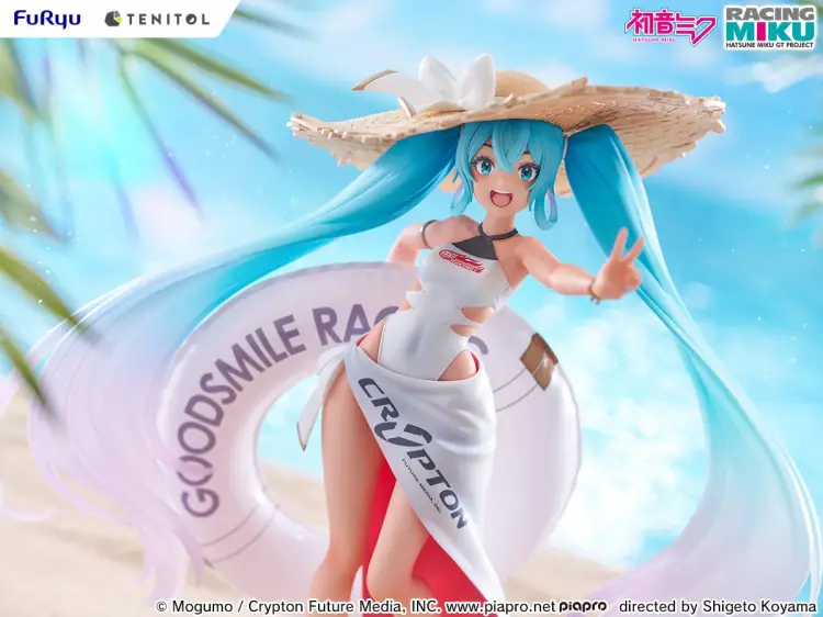 HATSUNE MIKU GT PROJECT - Racing Miku 2024 "Tropical" - statuetka 21 cm