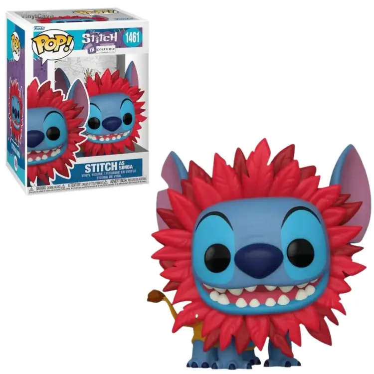 Funko POP! Disney: Lilo & Stitch - Stitch as Simba #1461