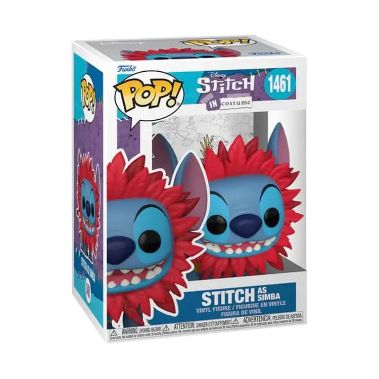 Funko POP! Disney: Lilo & Stitch - Stitch as Simba #1461