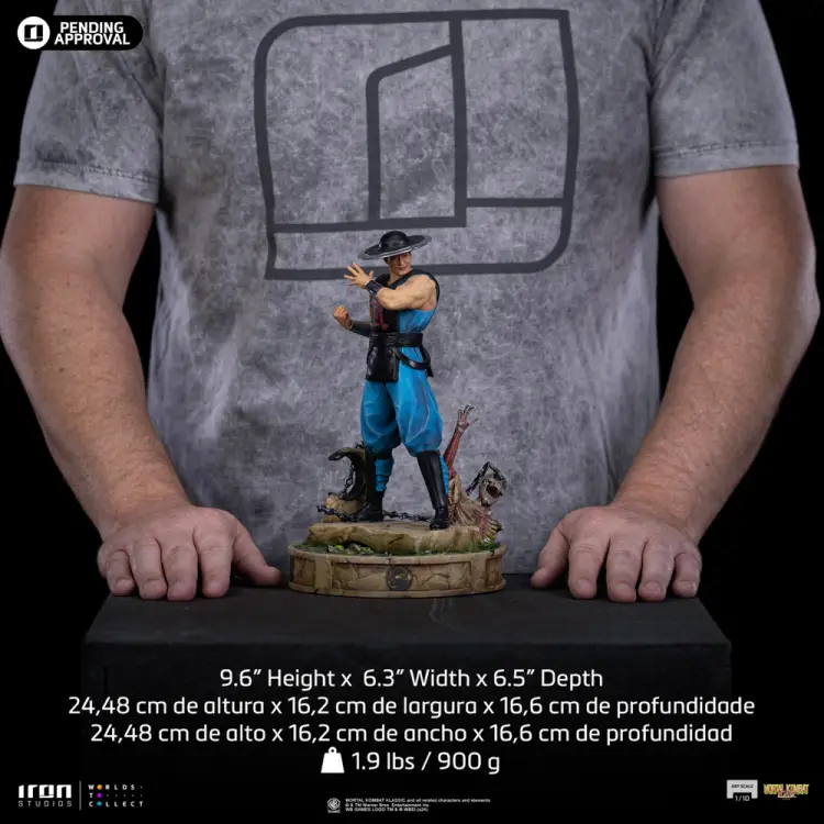MORTAL KOMBAT - Kung Lao - Statua Art Skala 1/10 24.48cm