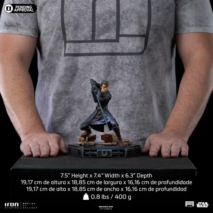 STAR WARS - Anakin Skywalker - Statua artystyczna w skali 1/10 19,17 cm