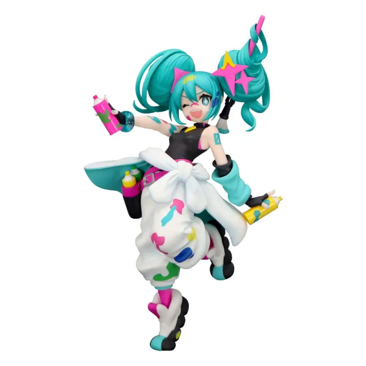 HATSUNE MIKU - Trio Try It Miku Paint Girl - Statuetka 23cm