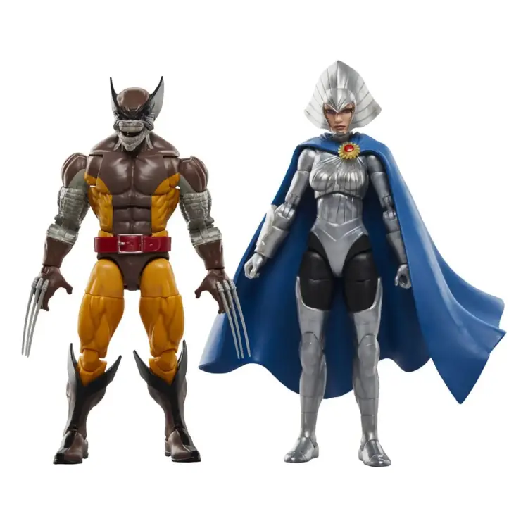 Zestaw 2 figurek: Wolverine 50th Anniversary Marvel Legends Action Figure 2-Pack Wolverine & Lilandra Neramani 15 cm