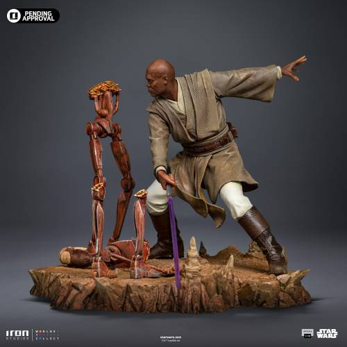 STAR WARS - Mace Windu - Statua artystyczna w skali 1/10 17,85 cm