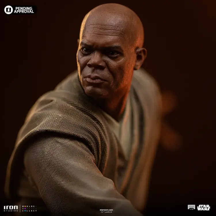 STAR WARS - Mace Windu - Statua artystyczna w skali 1/10 17,85 cm