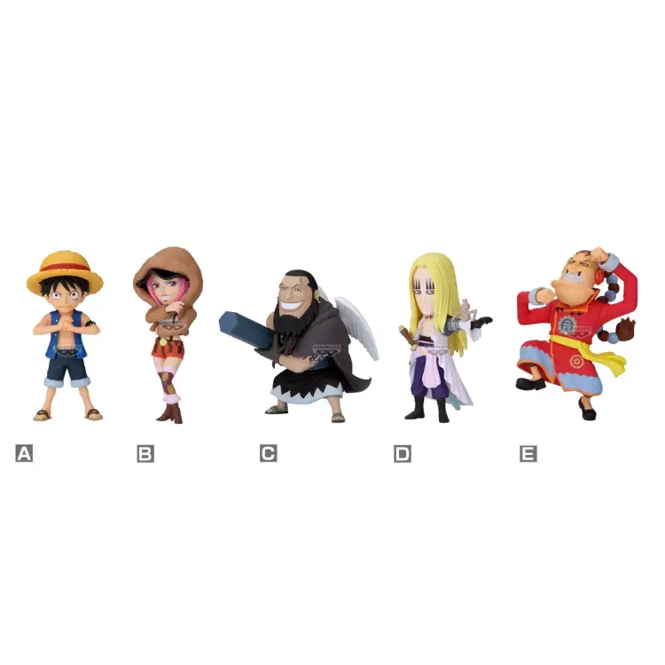 ONE PIECE - WCF Sabaody Island - Assortiments 12 figurka 8cm
