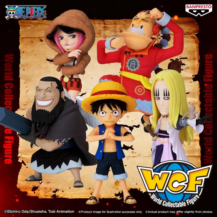 ONE PIECE - WCF Sabaody Island - Assortiments 12 figurka 8cm
