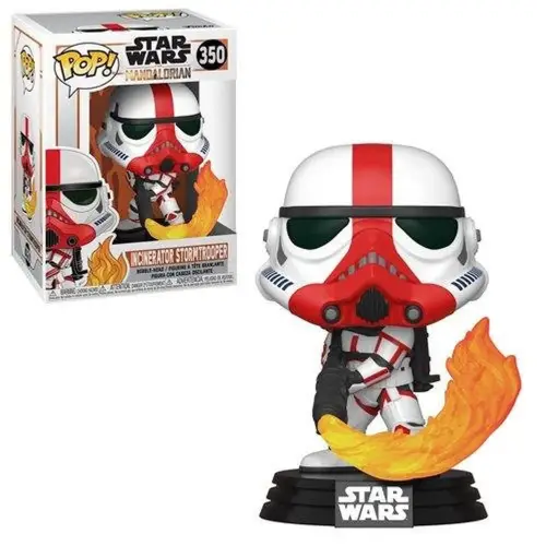 Funko POP! Star Wars: The Mandalorian - Incinerator Stormtrooper #350