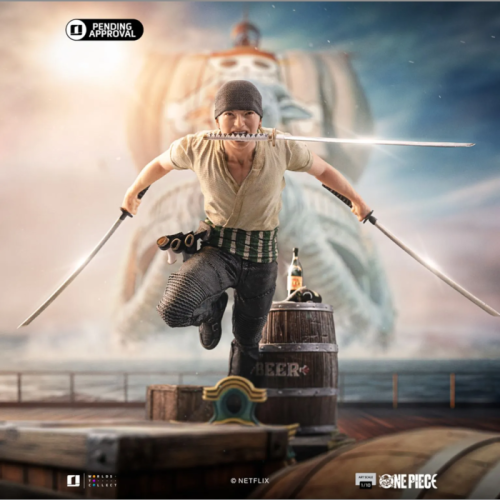 ONE PIECE NETFLIX - Zoro - Statuetka artystyczna w skali 1/10 19,2 cm