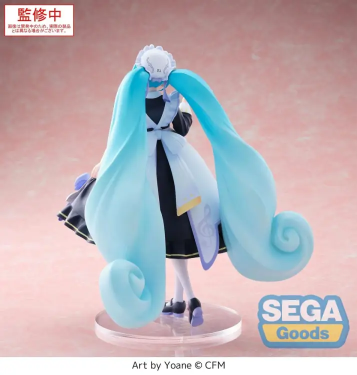 HATSUNE MIKU - Hatsune Miku "Classical Maid" - Figurka od Luminasta 21cm