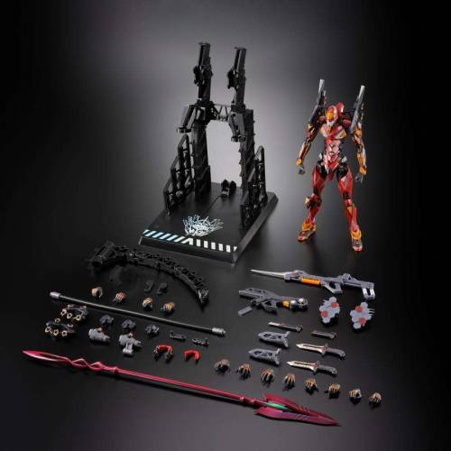 EVANGELION - EVA-02 + Włócznia Kasjusza - Figurka Metal Build 30th 22cm
