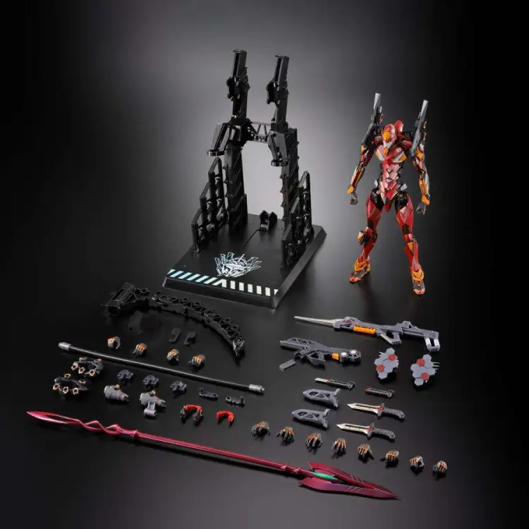 EVANGELION - EVA-02 + Włócznia Kasjusza - Figurka Metal Build 30th 22cm