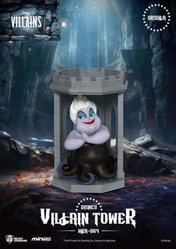 DISNEY VILLAINS - Tower Series - Zestaw 6 figurek w ślepym pudełku 11,5 cm