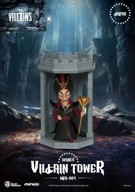 DISNEY VILLAINS - Tower Series - Zestaw 6 figurek w ślepym pudełku 11,5 cm