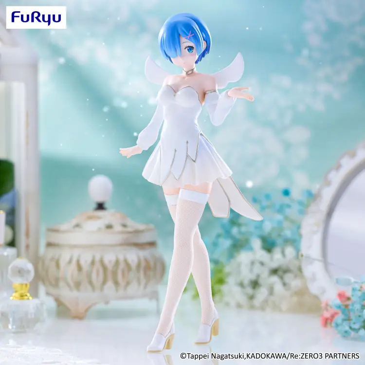 RE ZERO - Rem "Little Wings" - Statuetka Bicute Pure 25cm