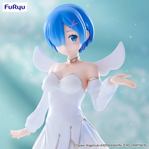 RE ZERO - Rem "Little Wings" - Statuetka Bicute Pure 25cm