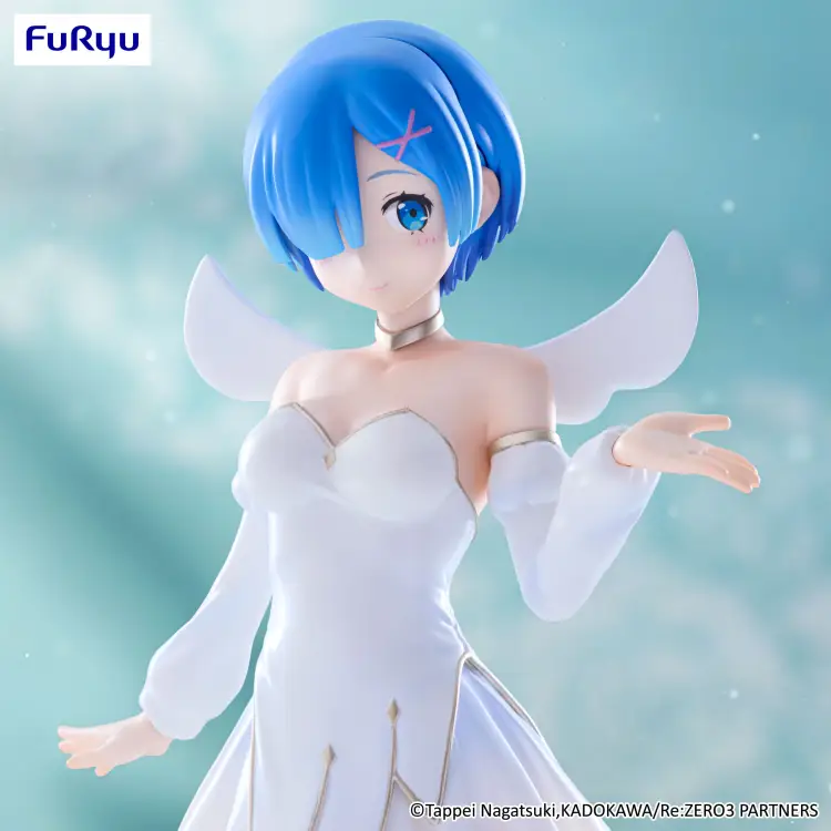 RE ZERO - Rem "Little Wings" - Statuetka Bicute Pure 25cm