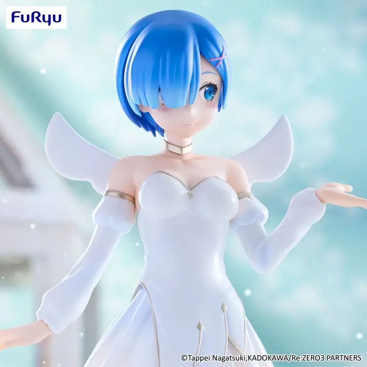 RE ZERO - Rem "Little Wings" - Statuetka Bicute Pure 25cm