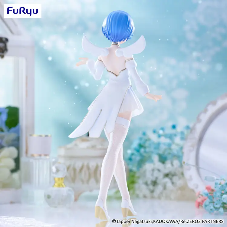RE ZERO - Rem "Little Wings" - Statuetka Bicute Pure 25cm