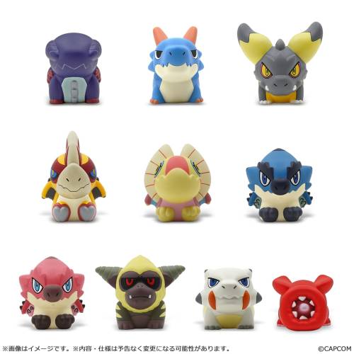 MONSTER HUNTER - Pionek do budowania figurek 3-5 cm (10 szt.)
