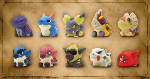 MONSTER HUNTER - Pionek do budowania figurek 3-5 cm (10 szt.)