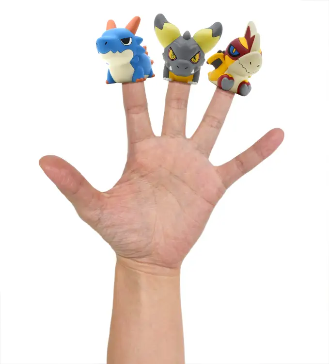 MONSTER HUNTER - Pionek do budowania figurek 3-5 cm (10 szt.)
