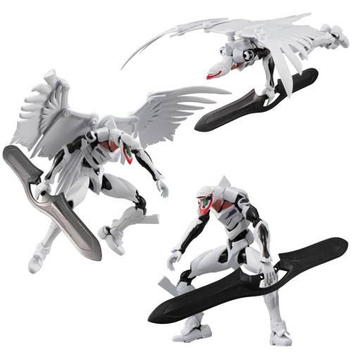 EVANGELION - Masowa produkcja EVA - Zestaw 3 figurek 13 cm