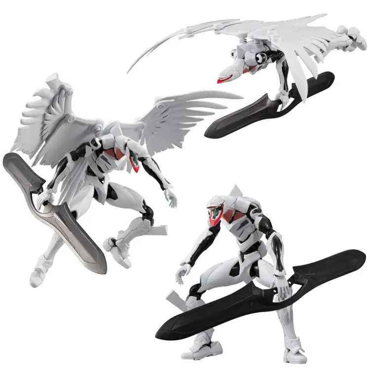 EVANGELION - Masowa produkcja EVA - Zestaw 3 figurek 13 cm