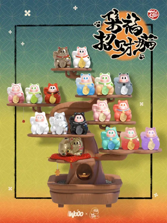 SLLO - Good Fortune - Zestaw 12 minifigurek 6 cm - Mystery Box