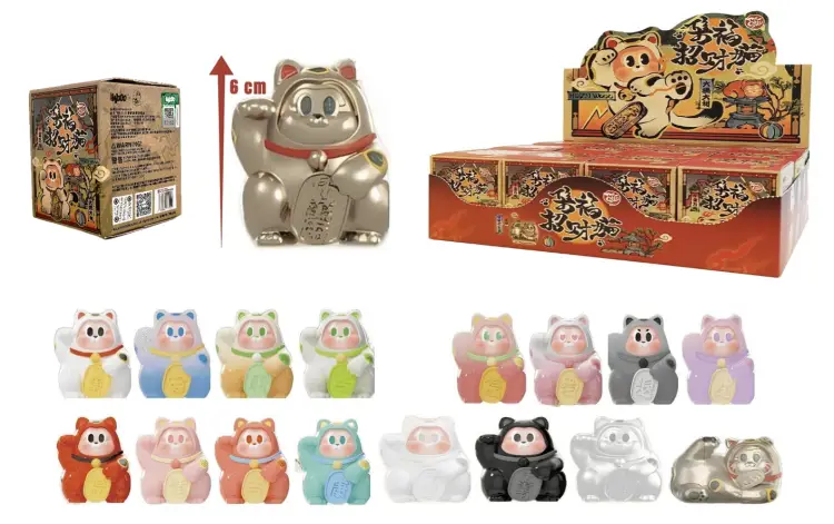 SLLO - Good Fortune - Zestaw 12 minifigurek 6 cm - Mystery Box