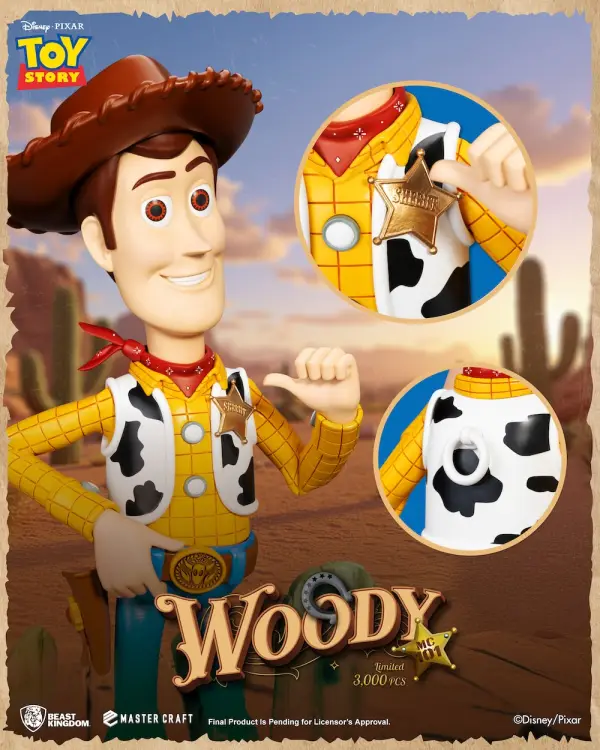 TOY STORY - Szeryf Woody - Statuetka Master Craft 44 cm