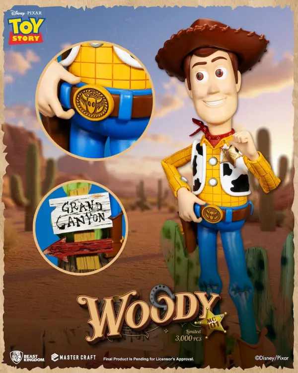 TOY STORY - Szeryf Woody - Statuetka Master Craft 44 cm