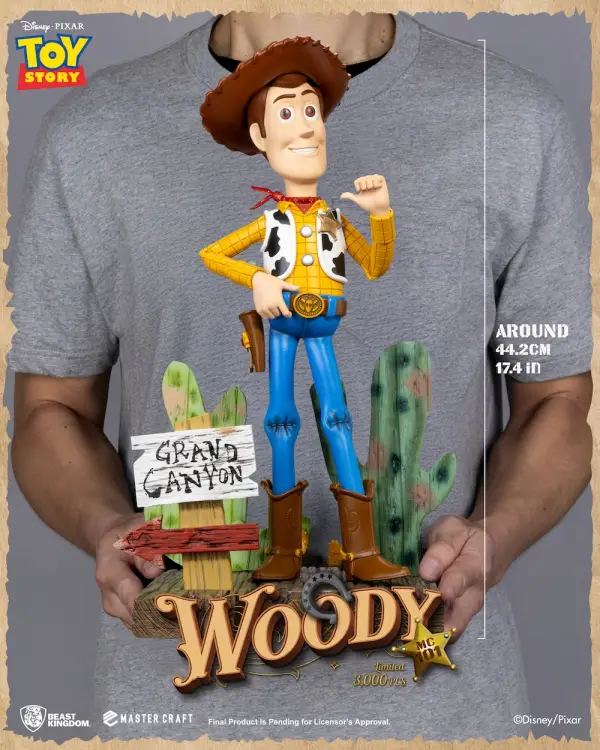 TOY STORY - Szeryf Woody - Statuetka Master Craft 44 cm