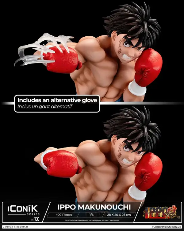 HAJIME NO IPPO - Ippo Makunouchi - Statuetka Żywica 1/6 28cm